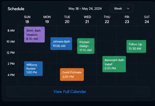 Schedule
